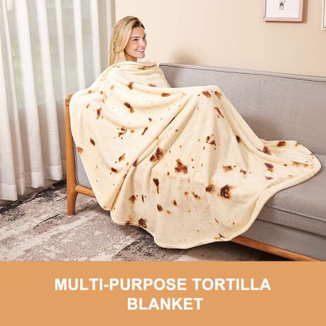 Pepperoni Pizza Novelty Warm Winter Blanket