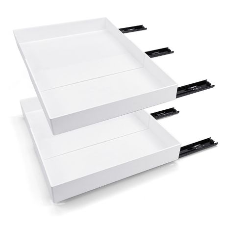 2pc Pull Out Cabinet Organizer