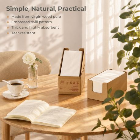 30 Disposable Serviettes (2 Pack)