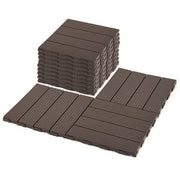 Interlocking Patio Flooring Tiles - DIY 6pack