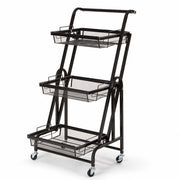 3-Tier Adjustable Storage Trolley