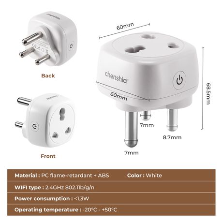16A Heavy-Duty Wi-Fi Power Socket