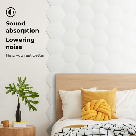 Chenshia 12 Piece Soundproof Acoustic Panels - Self-Adhesive Panels