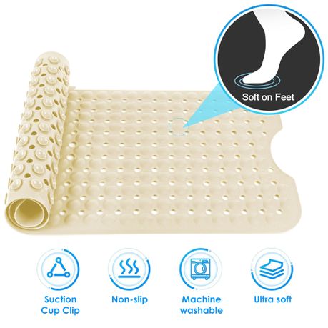 Non-Slip Polka Dot Shower Floor Bath Mat