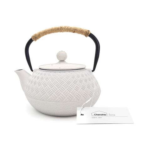 Chenshia 800ml Authentic Handmade Cast Iron Teapot with Infuser