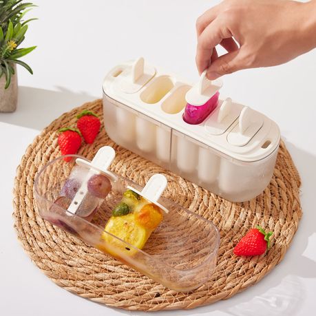 Ice Lolly Popsicle Molds Kit 6-Pack