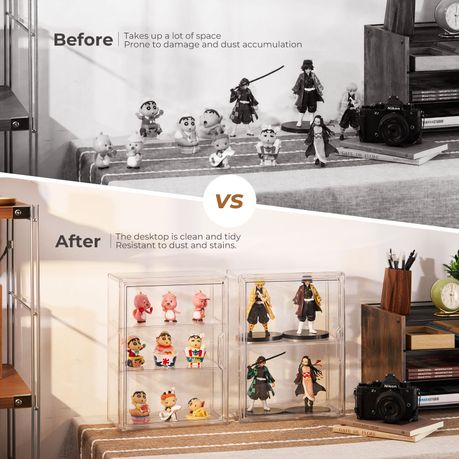 3-Tier Clear Display Case