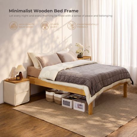 Queen Bed Frame (300 kg Capacity)