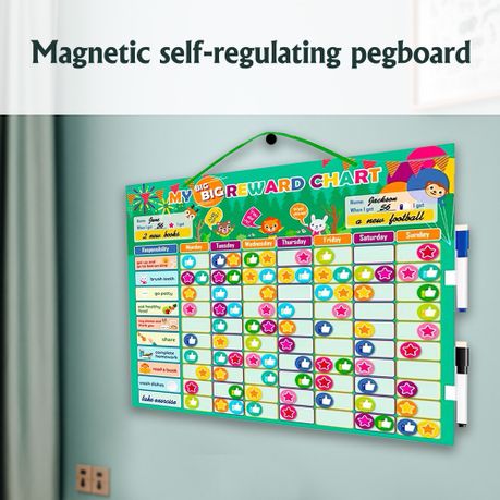 Magnetic Reward Chart Daily Reward Chart with Stickers