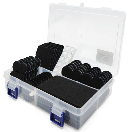 162-Piece Self-Adhesive Felt Pads Set