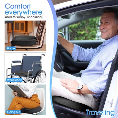 Ergonomic Gel Cushion Seat - Black