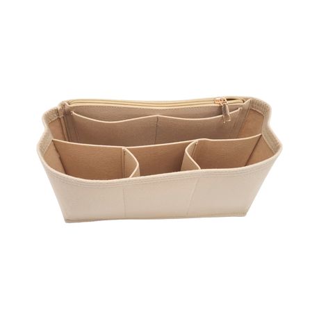 Beige Handbag Organizer Inner