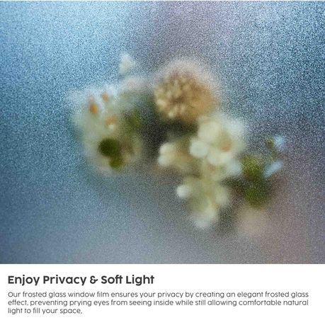 Frosted Privacy Window Film - 90cm x 10m