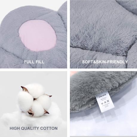 Pink Plush Ergonomic Floor & Chair Cushion