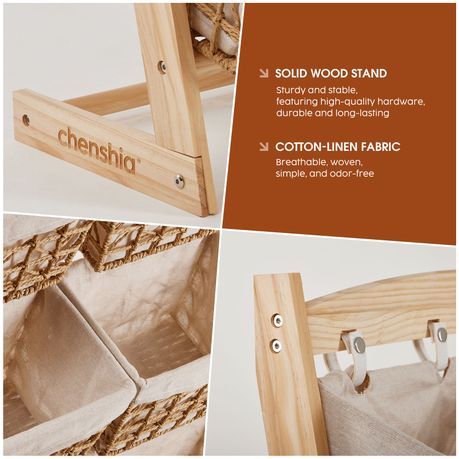 Double-Tier Floor-Standing Toy and Snack Storage Rack