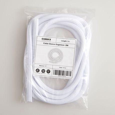 Split Wire Loom 12.7mm Braided Cable Sleeve 3m Roll