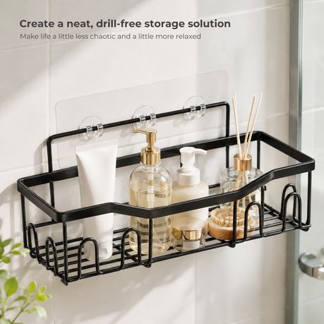 Self-Adhesive Pads for Wall Storage Racks - 15-Piece