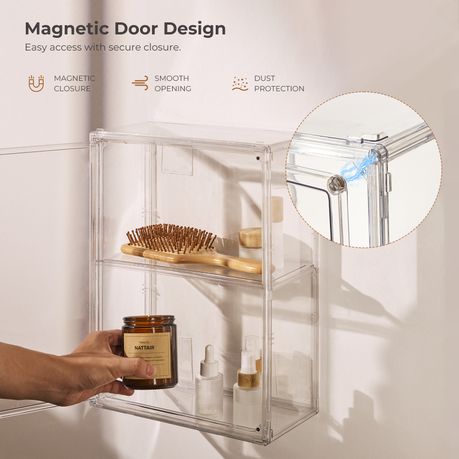 3-Tier Clear Display Case
