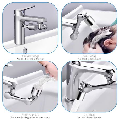 1080° Swivel Faucet Extender