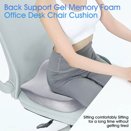 Ergonomic Gel Cushion Seat - Grey
