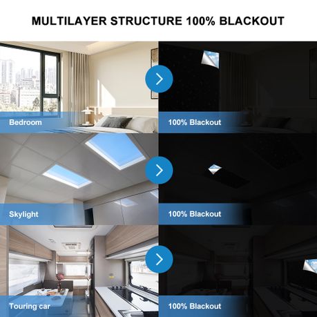 Self-Lined Blackout Curtain