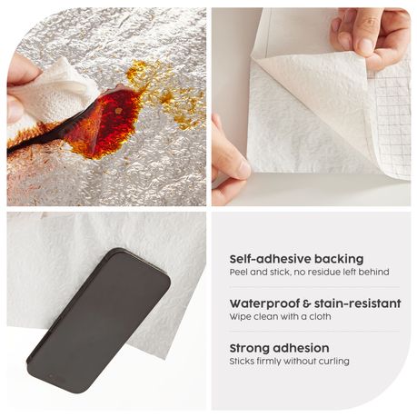 Waterproof Backsplash Shelf & Wall Liner