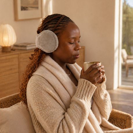 Polyester Foldable Warm Ear Covers
