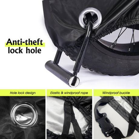 Waterproof Motorbike Cover 210D Oxford Fabric - 2XL