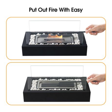 Tabletop Fire Pit Set with S'mores Kit