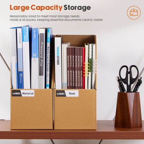 A4 Collapsible Desk Organiser File Holder