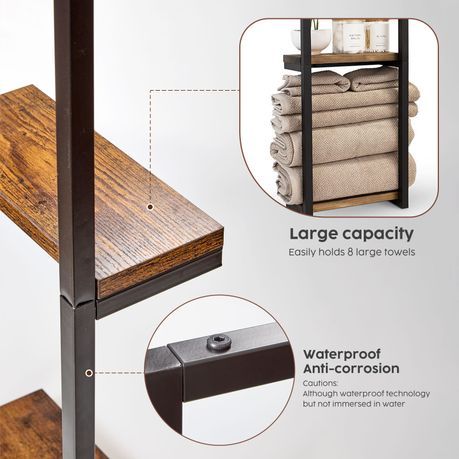 2-Tier Wall Mounted Storage Floating Rack