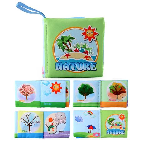 Baby Soft Cloth Book Set - 6 Books