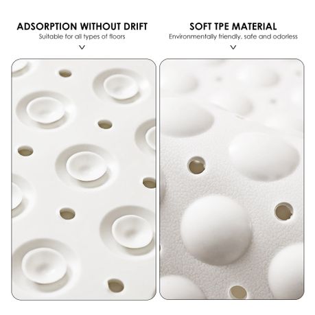 Non-Slip Polka Dot Shower Floor Bath Mat