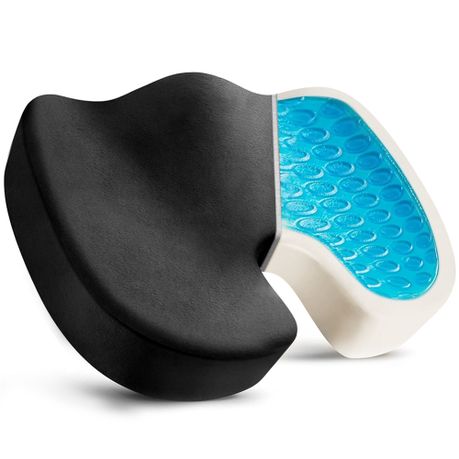 Ergonomic Gel Cushion Seat - Black