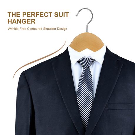 Anchor Wooden Hangers - 20-Pack