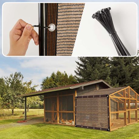Garden Shade Cloth Mesh UV Block Canopy