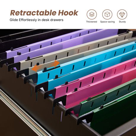 Chenshia Hanging File Folders - Expandable Document Holder