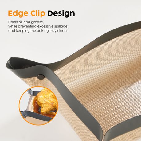 Non-Stick Silicone Baking Mat - 2 Pack