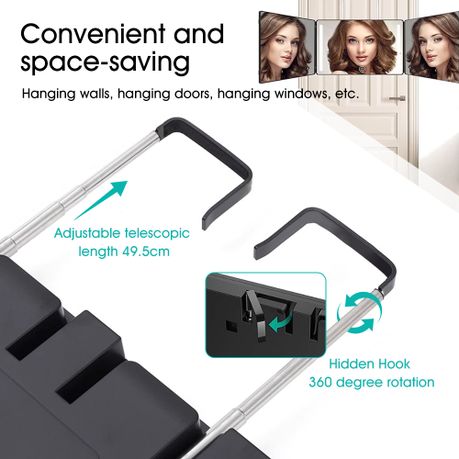360 Degree Trifold Mirror