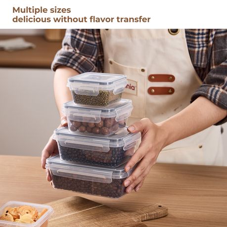 Food Storage Containers with Airtight Leakproof Lids - 16 Piece
