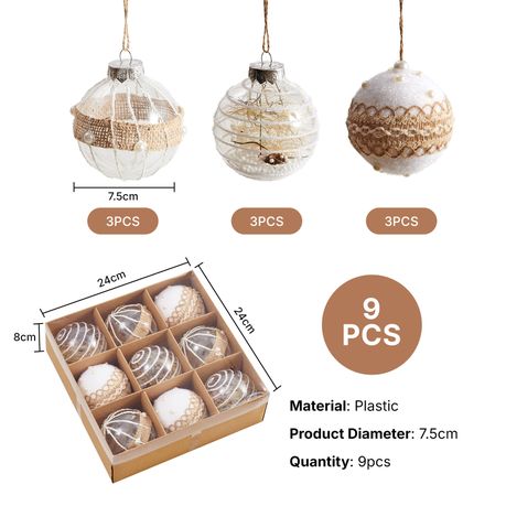 Christmas Holiday Tree Ornament Pack