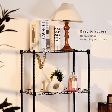 5-Tier Adjustable Steel Storage Rack