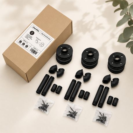 6pc Heavy-Duty L-Shape Shelf Brackets (25 kg Capacity)