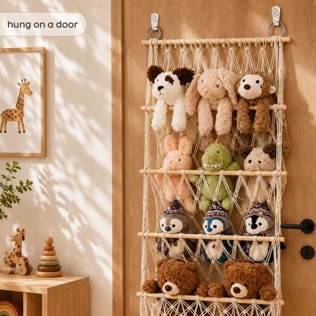 4-Tier Toy Storage Hammock