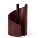 Freestanding Wooden Paper Towel Holder