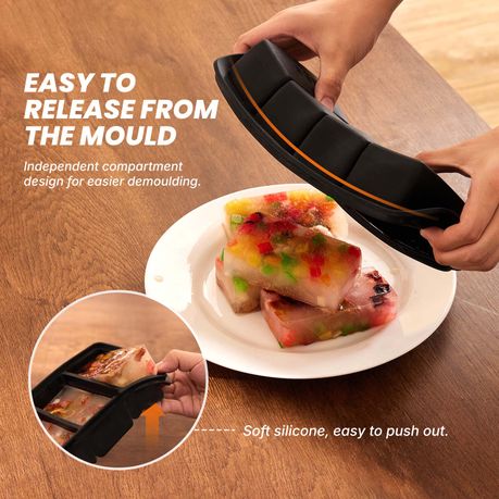 Leakproof Meal Prep Silicone Food Freezer Molds - 2-Pack