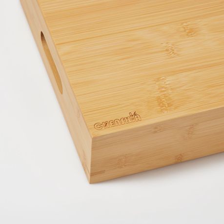 Bamboo Adjustable Cutlery Tray 5-Divider Drawer Storage Organizer