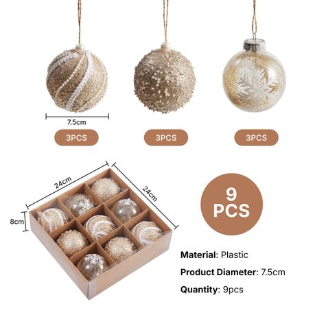 Christmas Holiday Tree Ornament Pack