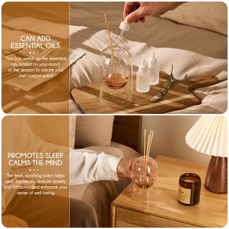 Diffuser with 8 Reed Sticks