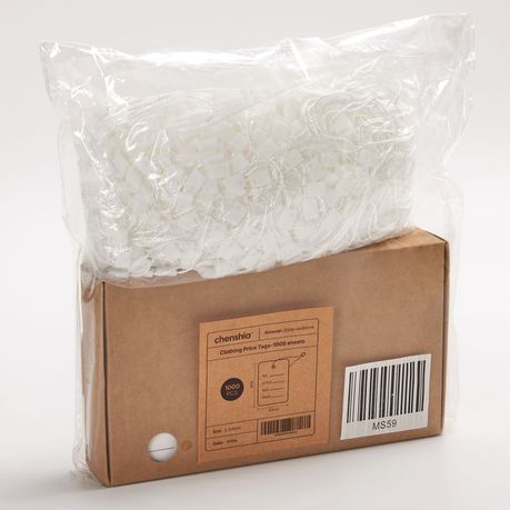 Chenshia 1000pcs Writable Paper Price Tags